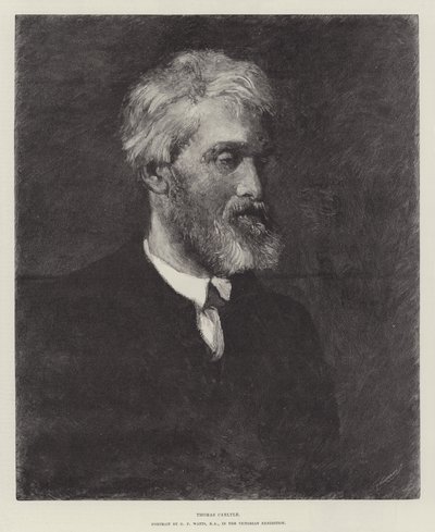 Thomas Carlyle von George Frederick Watts